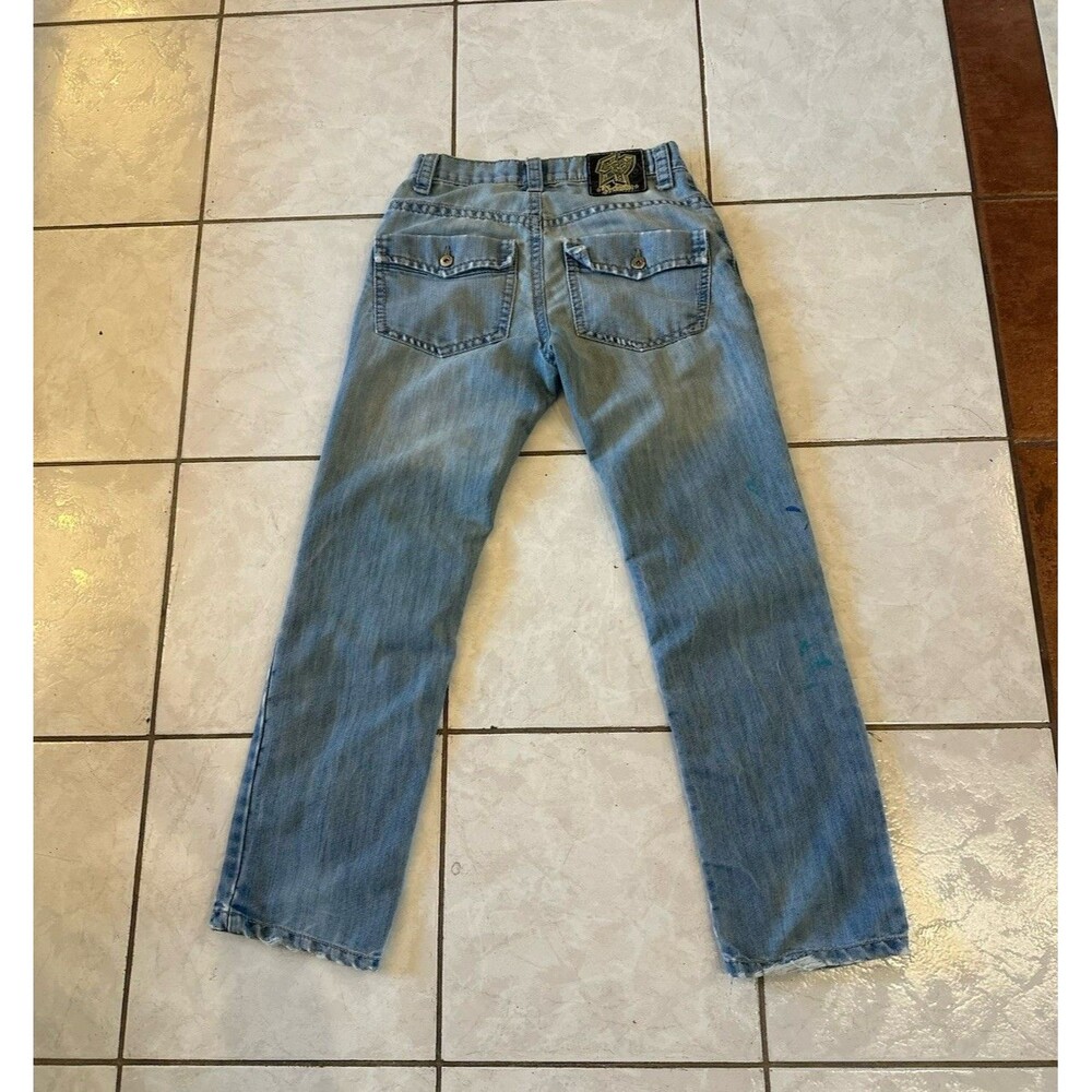 VTG Y2K Southpole Xclusive Baggy Men’s Jeans Sz 30 Grunge Distress Skate Light